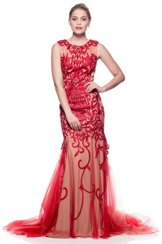 Prom & Evening Lace Beaded Dresses