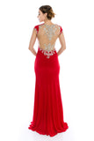 Prom & Evening Lace Jersey Beaded Dresses