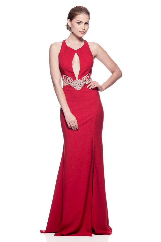 Prom & Evenning Lace Jersey Beaded Dresses