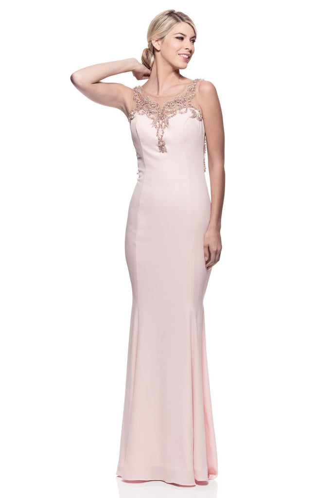 Prom & Evenning Lace Jersey Beaded Dresses