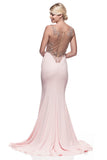 Prom & Evenning Lace Jersey Beaded Dresses