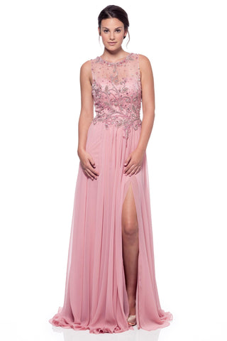 Prom & Evenning Lace Jersey Beaded Dresses