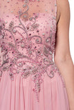 Prom & Evenning Lace Jersey Beaded Dresses