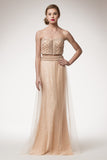 Prom & Evenning Lace Jersey Beaded Dresses
