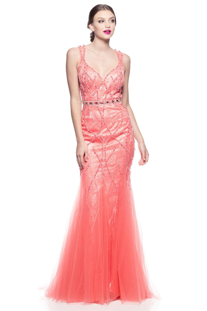 Prom & Evening Lace Beaded Dresses