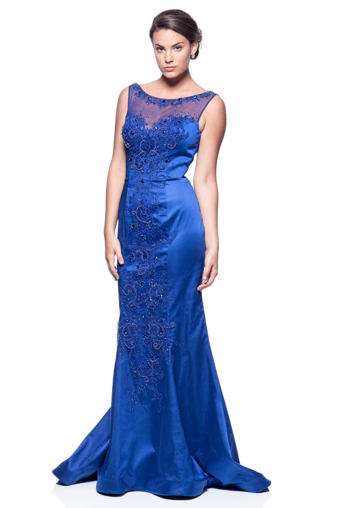Prom & Evenning Lace Jersey Beaded Dresses
