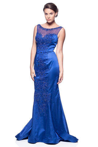 Prom & Evenning Lace Jersey Beaded Dresses