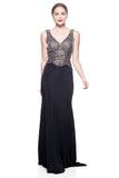 Prom & Evenning Lace Jersey Beaded Dresses