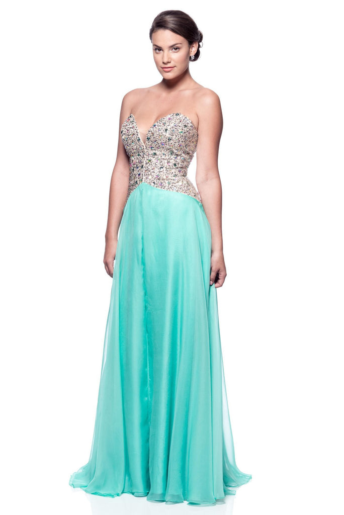 Prom & Evenning Lace Jersey Beaded Dresses