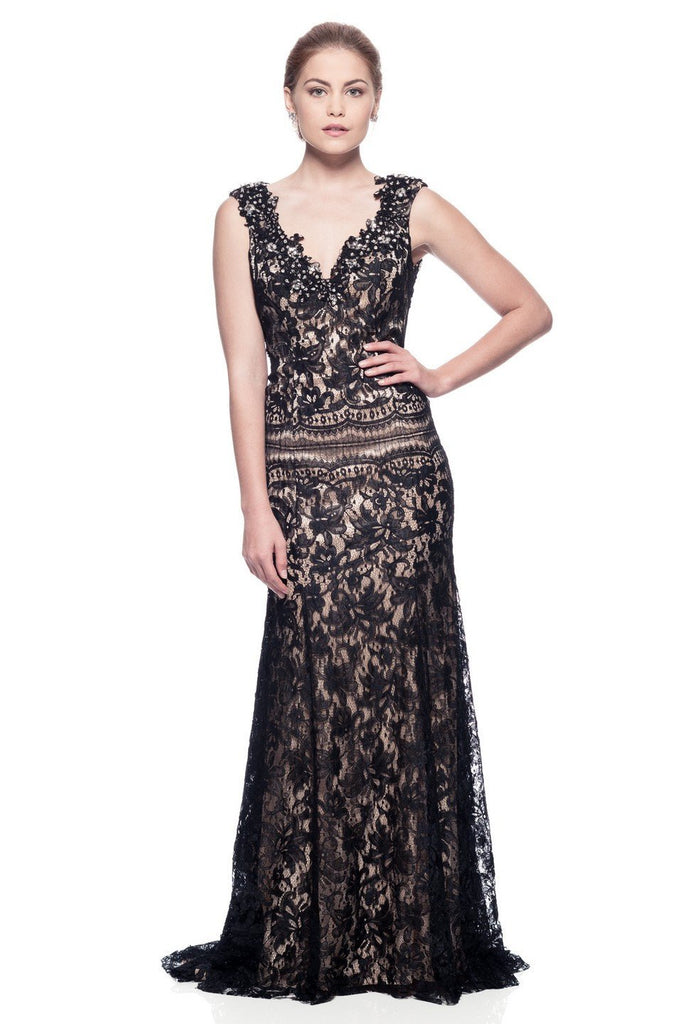 Prom & Evenning Lace Jersey Beaded Dresses