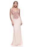 Prom & Evenning Lace Jersey Beaded Dresses