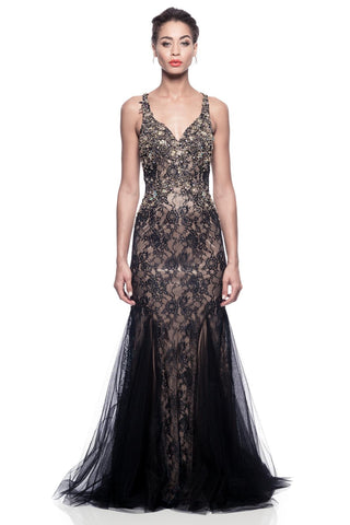 Prom & Evenning Lace Beaded Dresses