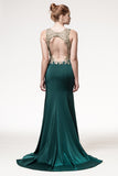 Prom & Evenning Lace Jersey Beaded Dresses