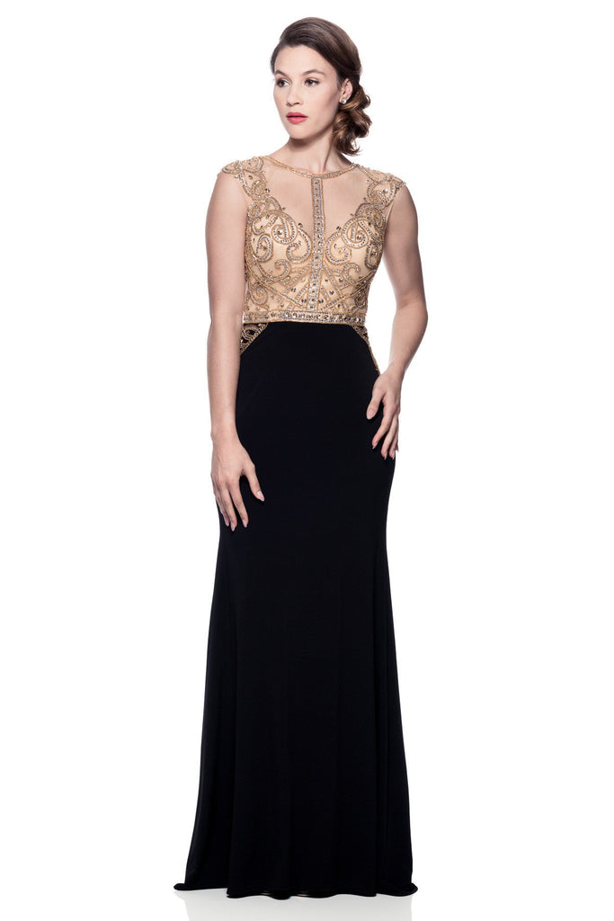 Prom & Evenning Lace Jersey Beaded Dresses