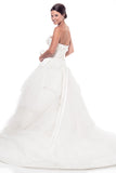 Wedding dress lace STRAPLESS, SWEETHEART, BALL GOWN