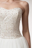 Wedding dress lace STRAPLESS, SWEETHEART, BALL GOWN