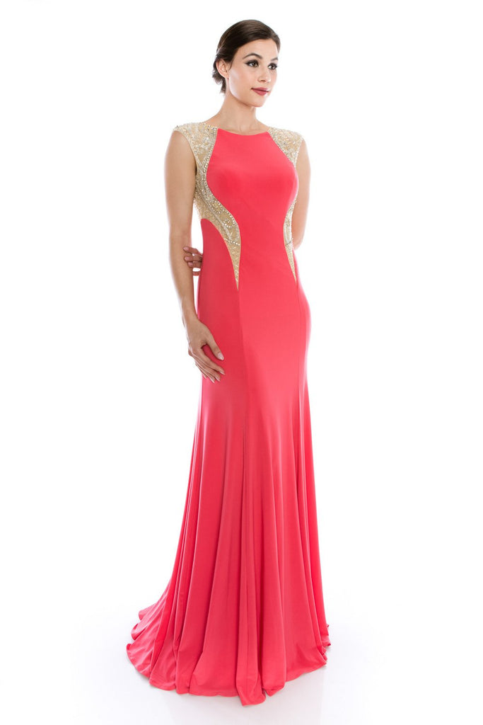 Prom & Evening Lace Beaded Dress