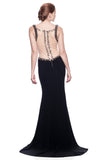 Prom & Evenning Lace Jersey Beaded Dresses