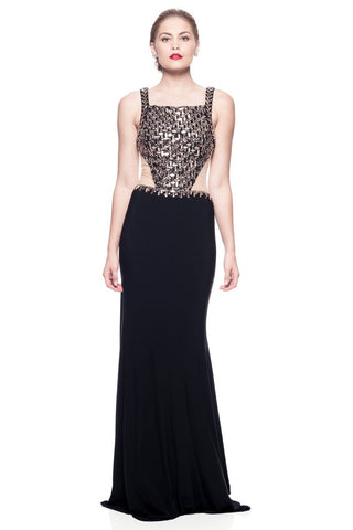 Prom & Evenning Lace Jersey Beaded Dresses