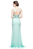 Prom & Evenning Lace Jersey Beaded Dresses