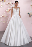 Lace princess ball gown lace A-Line wedding dress