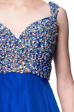 Prom & Evening Lace Jersey Beaded Dresses