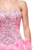 Quinceanera, sweet 16, engagement ball gown dress