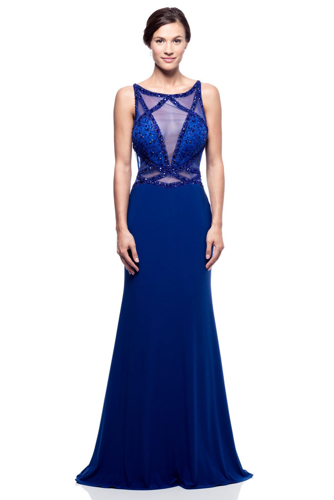 Prom & Evenning Lace Jersey Beaded Dresses