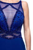 Prom & Evenning Lace Jersey Beaded Dresses