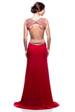 Prom & Evening Lace Jersey Beaded Dresses