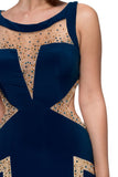 Prom & Evenning Lace Jersey Beaded Dresses