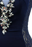 Prom & Evenning Lace Jersey Beaded Dresses