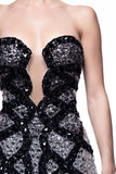 Prom & Evening Lace Beaded Dress