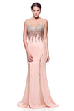 Prom & Evenning Lace Jersey Beaded Dresses