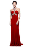 Prom & Evenning Lace Jersey Beaded Dresses