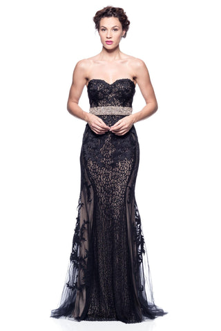 Prom & Evening Lace Beaded Dresses