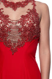 Prom & Evenning Lace Jersey Beaded Dresses