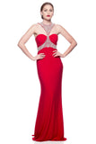 Prom & Evenning Lace Jersey Beaded Dresses