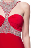 Prom & Evenning Lace Jersey Beaded Dresses