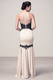 Prom & Evenning Lace Jersey Beaded Dresses