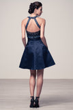 Lace short prom homecoming cocktail dress