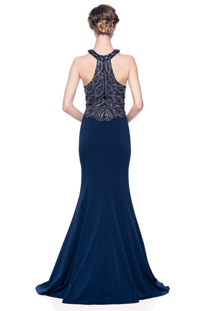 Prom & Evenning Lace Jersey Beaded Dresses