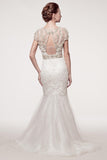 Wedding dress lace SWEETHEART WITH BOLERO, MERMAID