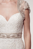 Wedding dress lace SWEETHEART WITH BOLERO, MERMAID
