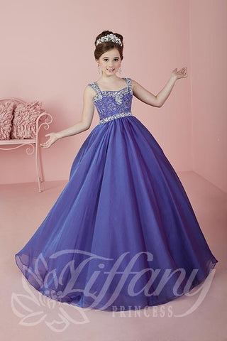 Beautiful Pageant, Flower Girl,  ball gown dress by Tiffany Princess