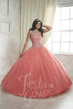 2017 Beautiful quinceañera, sweet 16, engagement ball gown dress by designer House of Wu