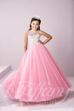 Beautiful Pangent, flower girl long dress by Tyffany Princess