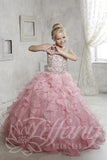 Beautiful Pangent, flower girl long dress by Tyffany Princess