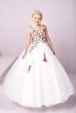 Beautiful Pageant, Flower Girl,  ball gown dress by Tiffany Princess