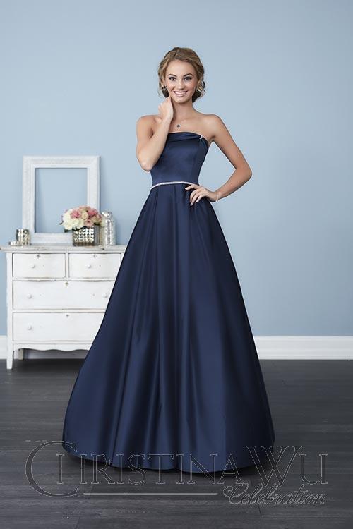 Chiffon lace long bridesmaid dress.
